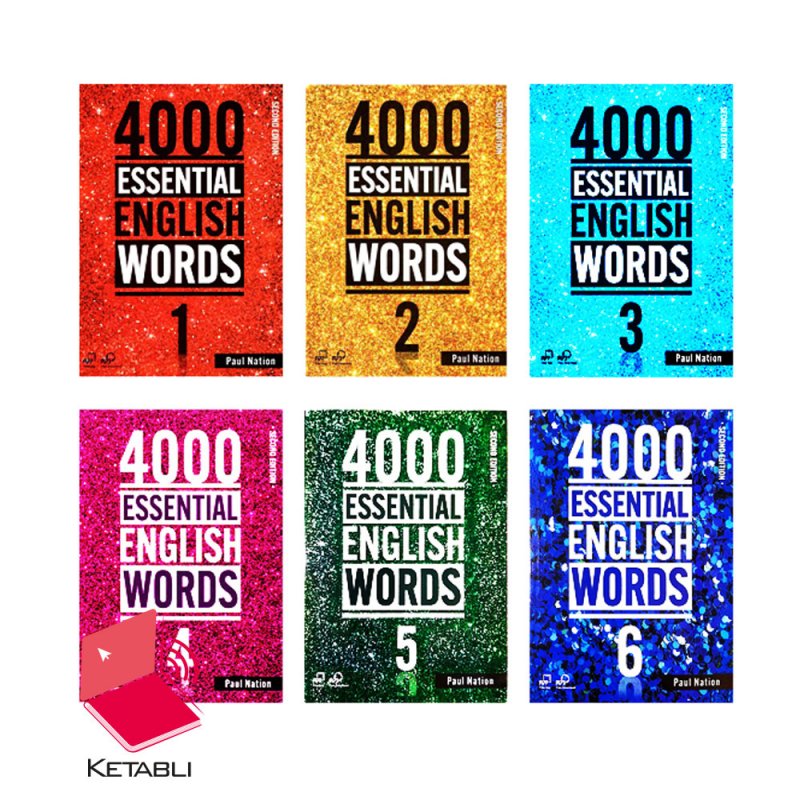 مجموعه کتاب های 4000 واژه ضروری انگلیسی ۴۰۰۰Essential English Words 2nd