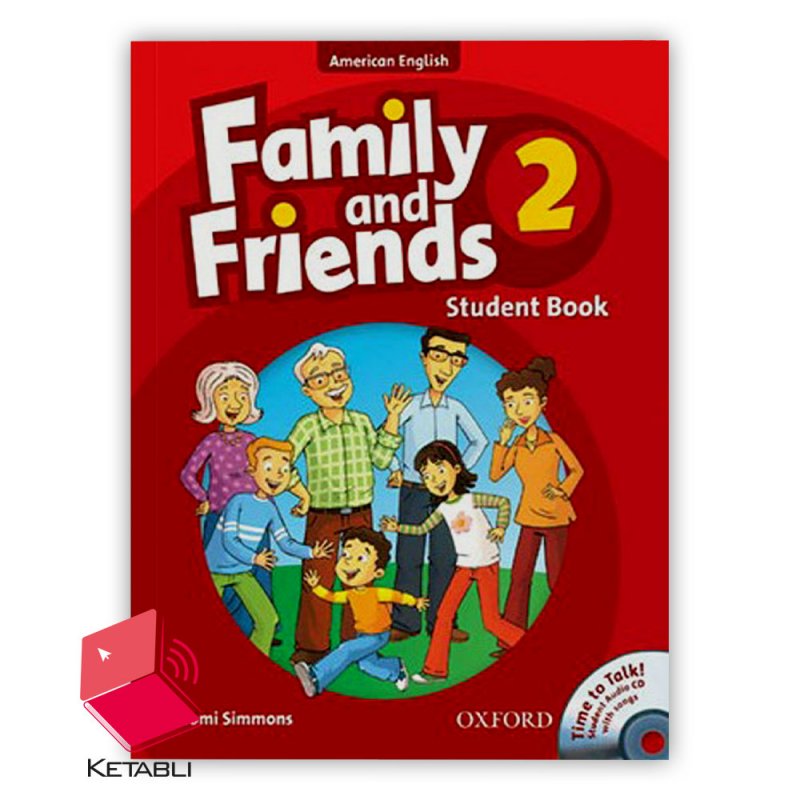 کتاب امریکن فمیلی American Family and Friends 2 1st