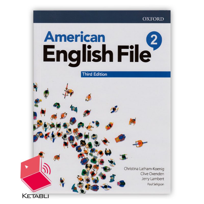 کتاب آمریکن انگلیش فایل 2 ویرایش سوم American English File 2 3rd