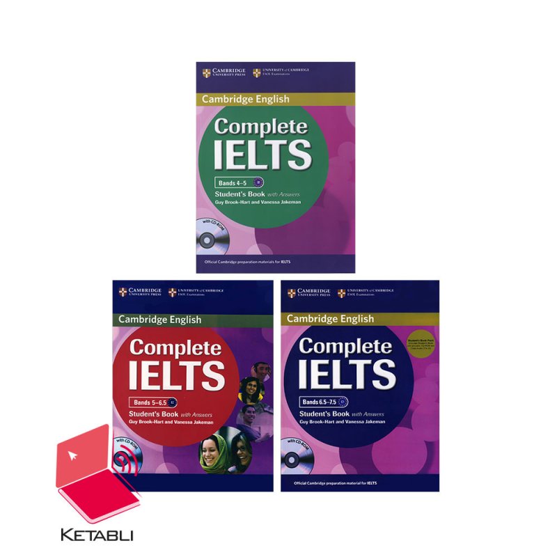 پک کامل کتاب های کامپلیت آیلتس Complete IELTS B1-C1 Pack
