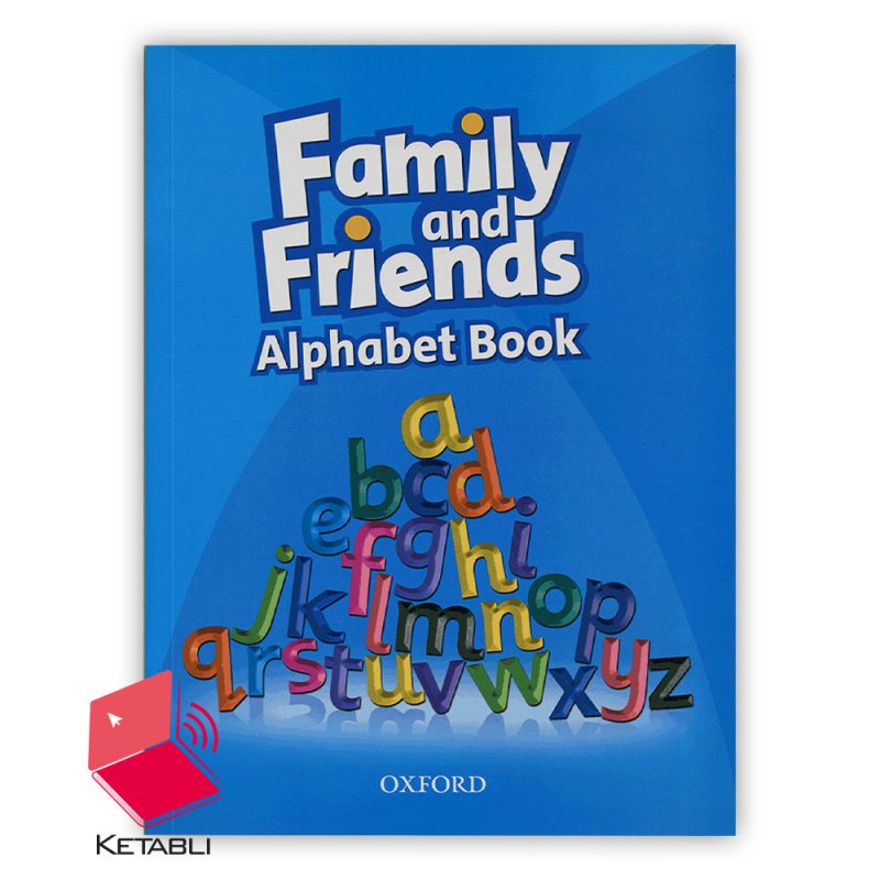 کتاب فمیلی اند فرندز الفابت بوک  Family and Friends Alphabet Book