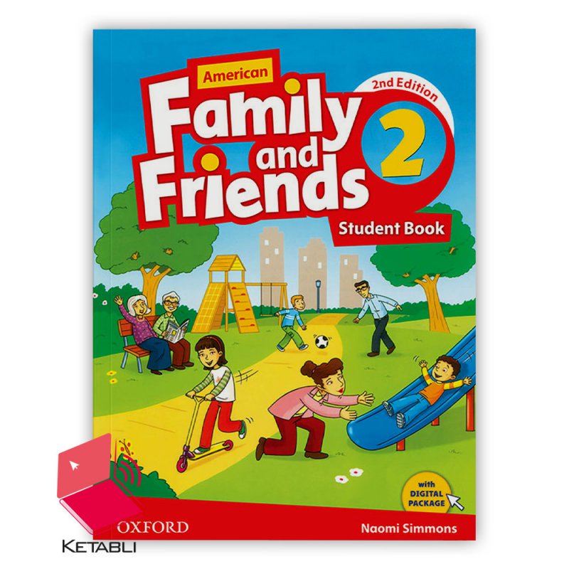 کتاب امریکن فمیلی American Family and Friends 2 2nd
