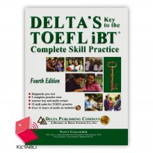 کتاب دلتاز کی تو تافل آی بی تی Delta’s Key To TOEFL IBT 4th