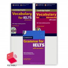 مجموعه کتاب های کمبریج وکب و گرامر فور آیلتس Cambridge Vocabulary and Grammar for IELTS