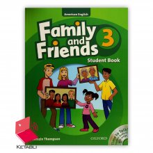 کتاب امریکن فمیلی American Family and Friends 3 1st