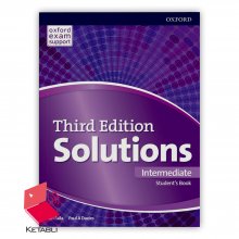 کتاب سولوشن Solutions Intermediate 3rd