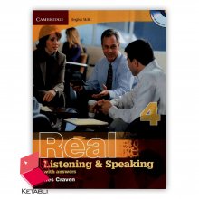 کتاب ریل لیسنیگ و اسپیکینگ Real Listening and Speaking 4