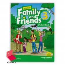 کتاب امریکن فمیلی American Family and Friends 3 2nd